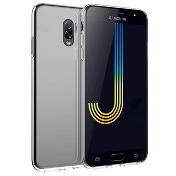 Soft Claro Ultra Fino Casos de Telefone para Samsung Galaxy C8 C7 2017 J7 Mais C710 SamsungC8 GalaxyC8 Bolsa de TPU Transparente da Tampa Traseira