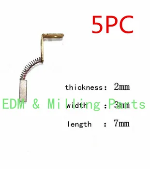 5PC Fio EDM Baixa Velocidade da Escova de Carbono 2*3*7mm Para CNC Charmilles Máquina de Serviço