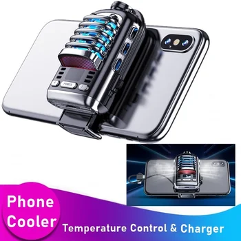 Móvel portátil de Telefone mais frio Mudo de Jogo USB Ventilador de Refrigeração de Controle de Temperatura do Radiador Para o SmartPhone IPhone Huawei Xiaomi Samsung