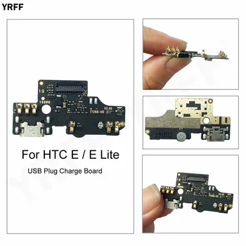 Para a HTC E a Ficha USB do Porto da Carga a Bordo do cabo do Cabo flexível Para o HTC Wildfire E Lite USB de Carregamento Doca Conselho de Telemóvel Peças de Reparo