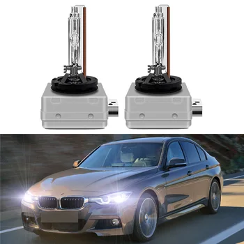 Para o BMW Série 3 F30 F80 2011-2018 HID 6000K Xenon Lâmpada de Farol Alto Baixo do Feixe (Apenas ajuste lâmpada original é Xenon）