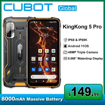 Cubot KingKong 5 Pro Robusto Telefone 6.088