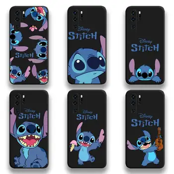 Disney Stitch O Bebê Caso De Telefone Huawei P20 P30 P40 lite E Pro Companheiro 40 30 20 Pro P Smart 2020