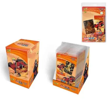 Naruto Cartões de Papel Crianças de Jogos de Anime Periférica Personagem Coleção infantil de Presente de carta de Jogar Brinquedo