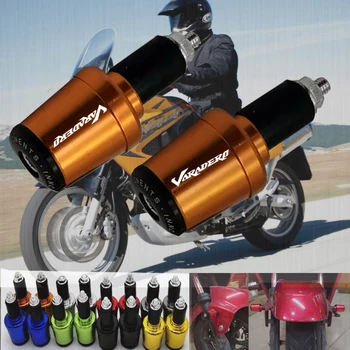 Universal Motocicleta Motocicleta Garfo Dianteiro Barras de quadros Parafuso Parafuso de Protecção em caso de Acidente fender Parafuso Para Honda XL1000 Varadero ABS