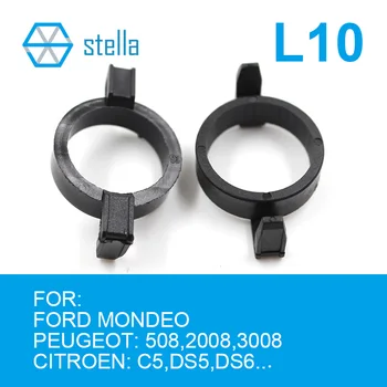 Stella 2pcs H7 farol do DIODO Titulares/Adaptadores de Base de Lâmpada para FORD MONDEO/ PEUGEOT 508,2008,3008 /para CITROEN C5,DS5,DS6..etc.