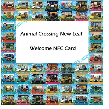 (WA01 para WA25)NFC NTAG215 Cartão de Trabalhar Para Animal Crossing bem-vindo NFC Impressão do Cartão