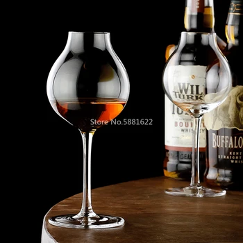 Grã-bretanha, o Barman Profissional Ctomore Scotch Whisky Cálice de Cristal Xícara de Broto de Uísque XO Chivas Regal de Degustação de Vinho de Vidro