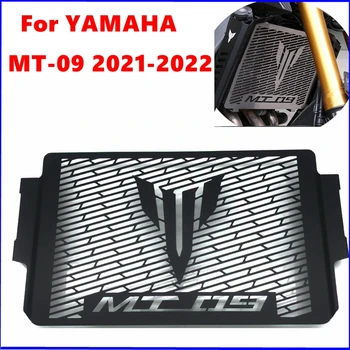 Para a YAMAHA MT09 FZ09 MT-09 FZ-09 2021-2022 Acessórios da Motocicleta Radiador Guarda Grelha Grelha de Cobertura de Proteção Preto