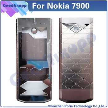 Novo Para Nokia 7900 Completo Completo Do Telefone Móvel Tampa Da Caixa De Caso