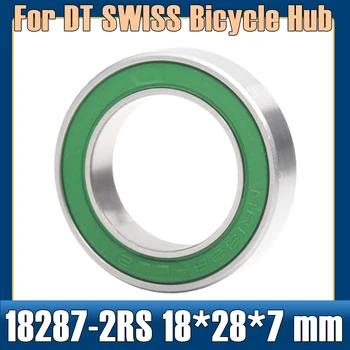 18287-2RS Rolamento 18*28*7 mm ( 1 PC ) 18287 RS Bicicleta Hub Dianteiro e Traseiro Cubos de Roda 18 28 7 Rolamentos de Esferas