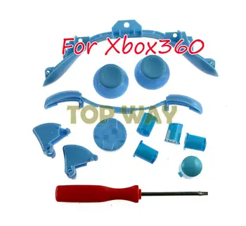 1set Substituição Completa Botão Set Para Xbox 360 Com T8 chave de Fenda Dpad ABXY Gatilho Butto Apertos de Pau para Xbox360 Controller