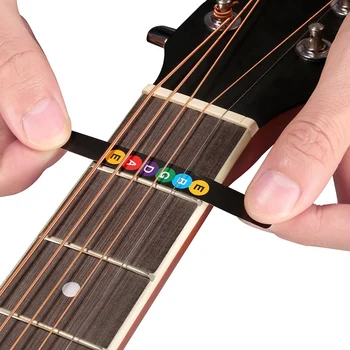 Acústico de Violão Nota Adesivos Braço de Guitarra Trastes Mapa Adesivo para Iniciantes Aluno de Guitarra Peças e Acessórios