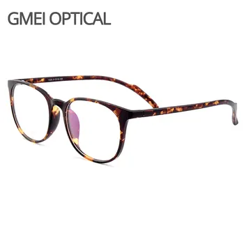 Gmei Óptico de Ultraleve TR90 Mulheres Bonito Armações de Óculos Redondos Prescrição de Óculos, e a Miopia Óptica do Quadro Feminino, o Óculos Y1023