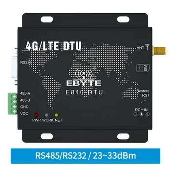 Cojxu E840-DTU(4G-02E) M2M industrial 4G modem sem fio da porta serial servidores de rede sem fio transceptor de dados GSM, WCDMA, LTE DTU