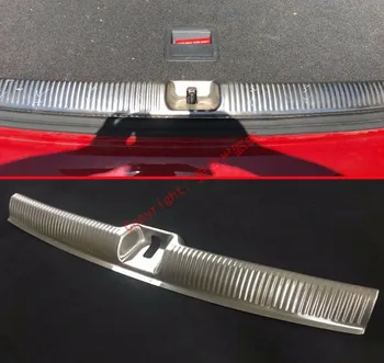 Interior Em Aço Inoxidável Pára-Choques Traseiro De Proteção Do Tronco Peitoril Da Placa Decorativa Pedal De Guarnição Para A Audi Q2 2018 2019