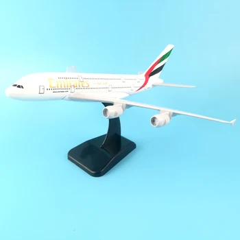 20cm de Liga de Metal Aérea EMIRATES A380 Modelo emirados Árabes Unidos Airbus, Boeing 777 380 Airways Avião Modelo de Aeronave Presentes