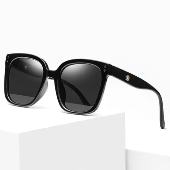 Homens HD Óculos de sol Polarizados Moda Moldura Quadrada Raios Marca de Designer de Condução de Óculos de Sol para Homens, Mulheres de Óculos de proteção UV400 Gafas De Sol