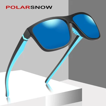 POLARSNOW Marca de Moda Óculos de Homens, Óculos de Sol Polarizados Homens a Proteção UV400 de Alta Qualidade