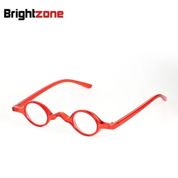 Brightzone Homem Com Presbiopia Com Idade A Leitura De Pequenos Óculos Com Clara Armações De Marca Para Mulheres Rodada Vintage Optometria