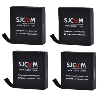 1000mAh SJCAM SJ6 Recarregável da Bateria da Câmera de Bateria para SJCAM SJ6 Lenda de Esportes de Ação Acessórios para câmeras