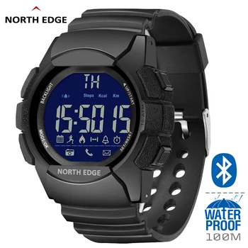 Relógio masculino Militar, Resistente à Água 100M Relógio do Esporte Exército Led Digital de Pulso, Cronómetros Para o sexo Masculino Para IOS, Android Smart Watches