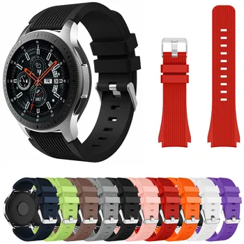 Silicone Macio de alta Qualidade Pulseira para Samsung Galaxy Watch 46mm SM-R800 Banda de Borracha de Substituição Bracelete Pulseira