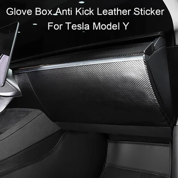 Caixa de luva Anti Kick Pad Proteção Para o Tesla Model Y Borda Lateral Filme modely 2020-2023 Protetor de Adesivos