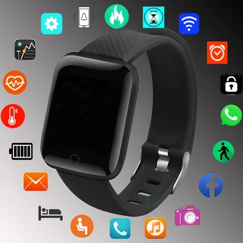 Silicone Esporte Smart Watch Homens Mulheres Crianças de Fitness Relógios de Pulseira Eletrônica Inteligente Relógio Para Android iOS Impermeável Smartwatch