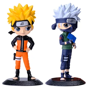 15cm de Naruto, Sakura Figuras de Ação Jutsu de Gaara, Kakashi Modelo de PVC Anime Figuras Para Decoração de Recolha de Brinquedos de Presente