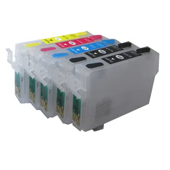 5 cor do cartucho de tinta recarregável para EPSON Stylus T1100 impressora