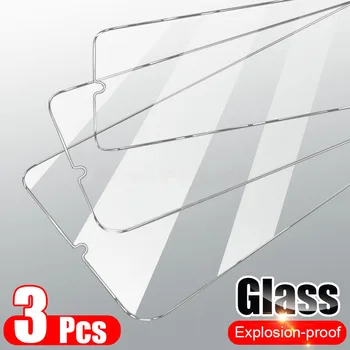 3Pcs Completo Tampa de Vidro Temperado Para Xiaomi Redmi Nota 7 9 8 Pro 9S 8T Protetor de Tela Para Redmi 6 Pro 6A 5 Nota 6 Pro Filme de Vidro