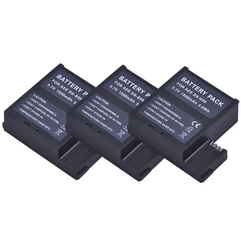 3 Pcs 1500mAh DS-S50 s50 S50 DSS50 Li-ion Bateria Recarregável para o AEE DS-S50 S50 Bateria AEE D33 S50 S51 S60 S70 S71 MUVI K1