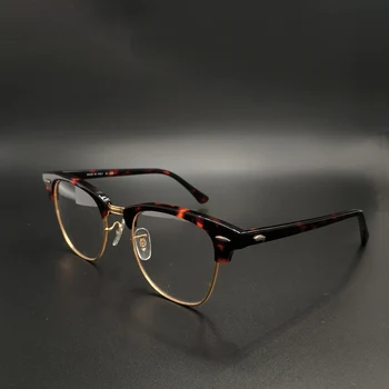 Vintage clássico Homem Óptico de Óculos com Armações de Acetato de Moda das Mulheres de Leitura Miopia de Óculos de grau 5154