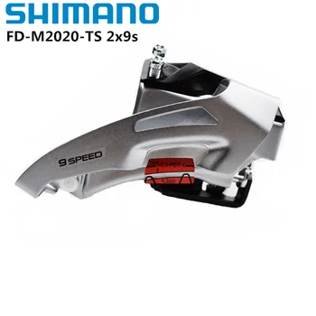 Shimano ALTUS M2000 Série FD-M2020-TS Desviador Dianteiro Anel de fixação Instalação 2x9s Compatível Com HG 9s Cadeia Para MTB Bicicleta