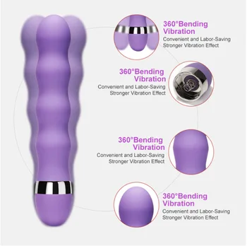Multi-velocidade do Vibrador Ponto G Vagina, Clitóris Butt Plug Anal Produtos Eróticos de Brinquedos Sexuais para a Mulher os Homens Adultos do sexo Feminino Vibrador atacado