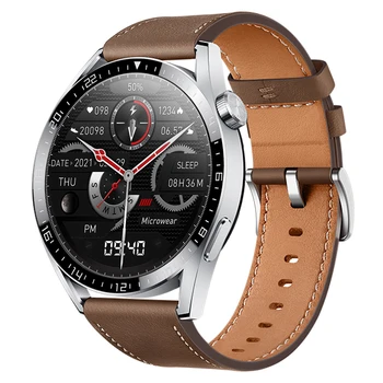 para Xiaomi Telefone Huawei Smart Watch Homens 2022 GT3 Android Bluetooth Chamada de Pressão Arterial de Fitness Tracker Smartwatch para Homens Mulheres