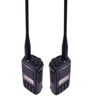 2 Pack TYT UV98 Duas Vias de Rádio 10W de Energia 3200mAh Dupla Banda UHF VHF MATRICIAL Tela HD de Áudio Scrambler DTMF Transceptor sem Fio