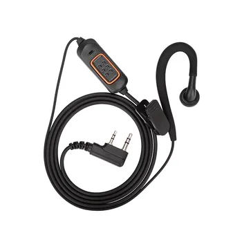 Novo soft de suspensão walkie talkie fone de ouvido rotação de 360 graus Walkie talkie Fone de ouvido Confortável gancho de orelha