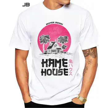 FPACE Kame House Imprimir T-Shirt da Moda Legal O-pescoço Hattori Hanzo dos Homens T-Shirt de Manga Curta Casuais Roupas