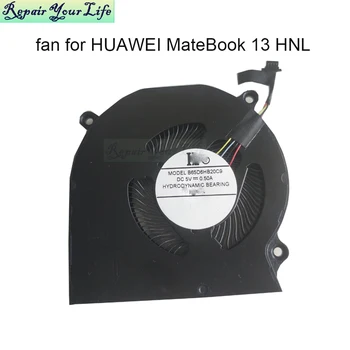 Novo Laptop de Refrigeração da CPU Fãs Para HUAWEI Matebook 13 14 HNL-WFQ9 HNL-WFP9 Notebook Cooler ventilador do Radiador B65D6HB20C9 DC5V Original