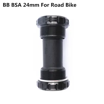 FOVNO Suporte Inferior BSA PA BB Diâmetro de haste de 24mm 29mm Para Bicicleta de Estrada de BTT Bike 68/73mm BSA Press-Fit BB Bicicleta Parte