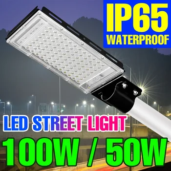 220V luminária LED à prova d'água IP65 Holofotes ao ar Livre, Iluminação de Jardim de LED Refletor de Parede de Lâmpadas de 50W, 100W Exterior do Floodlight