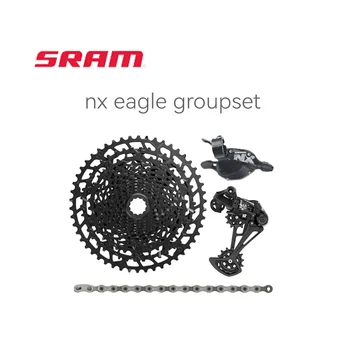 SRAM NX ÁGUIA 1x12 12 velocidade 11-50T MTB Bicicleta Grupo Moto Kit Gatilho Shifter Desviador Traseiro PG 1210 1230 Cassete K7 Cadeia
