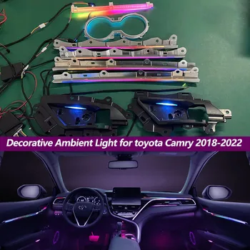 Decorativos De Luz Ambiente Para Toyota Camry 2018 2019 2020 2021 2022 Luz Fantasma Dinâmica De Execução Luz Ambiente Modificado