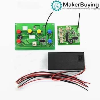 6-canal de 2,4 G transmissor da placa do receptor conjunto de placa de DIY controle remoto da placa de circuito acessórios de brinquedo de controle remoto