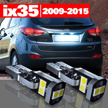 Para Hyundai ix35 2009-2015 Acessórios 2pcs DIODO emissor de Luz da Placa de Licença 2010 2011 2012 2013 2014