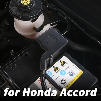 Para Honda Accord 2018 2019 2020 2021 Motor Do Carro Bateria À Prova De Poeira Eletrodo Negativo Tampa Capa Do Cabo De Alimentação Impermeável Capa