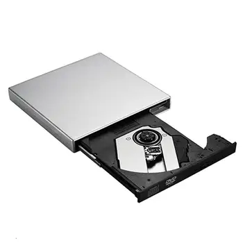 Universal USB Externo de DVD Unidade Óptica Gravador de CD 24X Player para PC Portátil