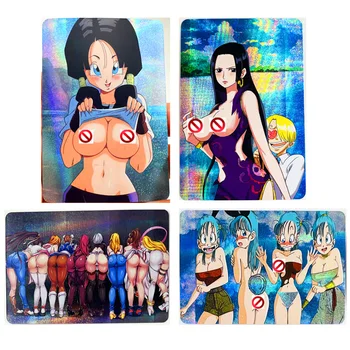 Dragon Ball Pai de Bulma Boa Hancock ACG Sexy Nude Brinquedos Hobbies Hobby Colecionáveis Coleção de jogos de Anime Cartões